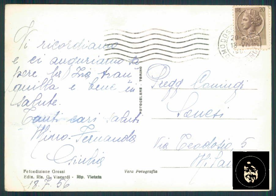 Verbania Crodo Cravegna Foto FG cartolina ZF0617 – retro