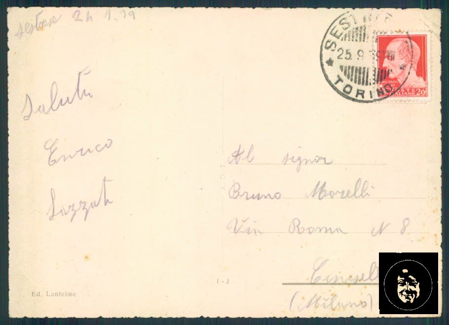 Torino Sestriere Bar PIEGHINA FG cartolina ZF0622 – retro