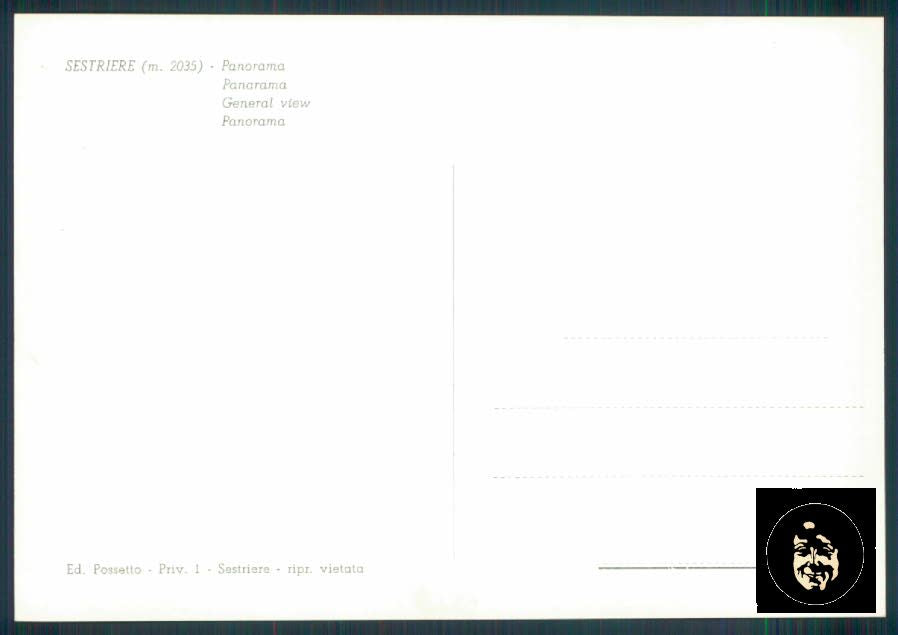 Torino Sestriere Foto FG cartolina ZF0623 – retro