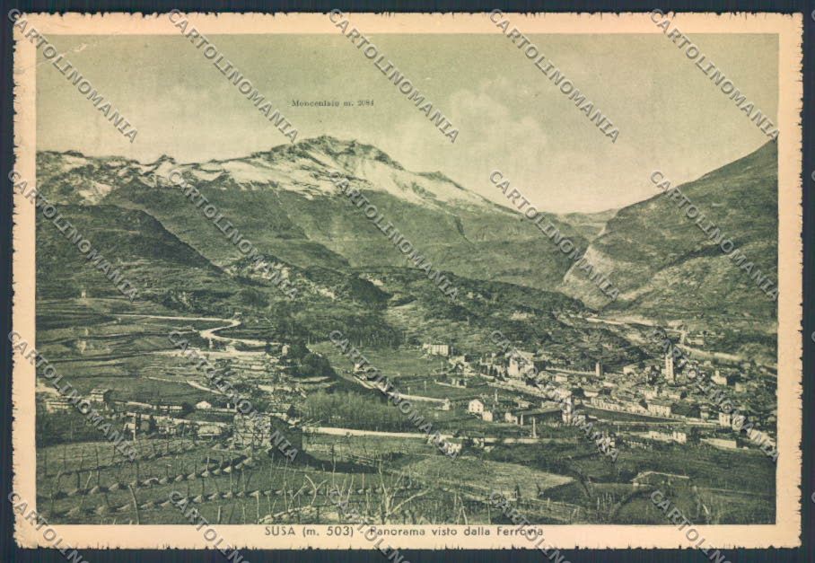 Torino Susa PIEGHINA FG cartolina ZF0634 – fronte