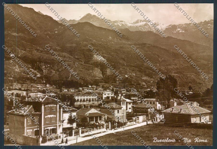 Torino Bussoleno Via Roma Foto FG cartolina ZF0683 – fronte
