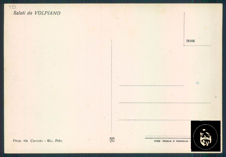 Torino Volpiano FG cartolina ZF0708 – retro