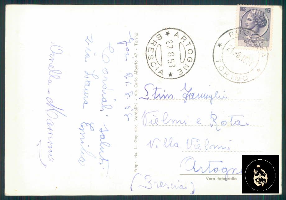 Torino Rubiana Mompellato Foto FG cartolina ZF0712 – retro