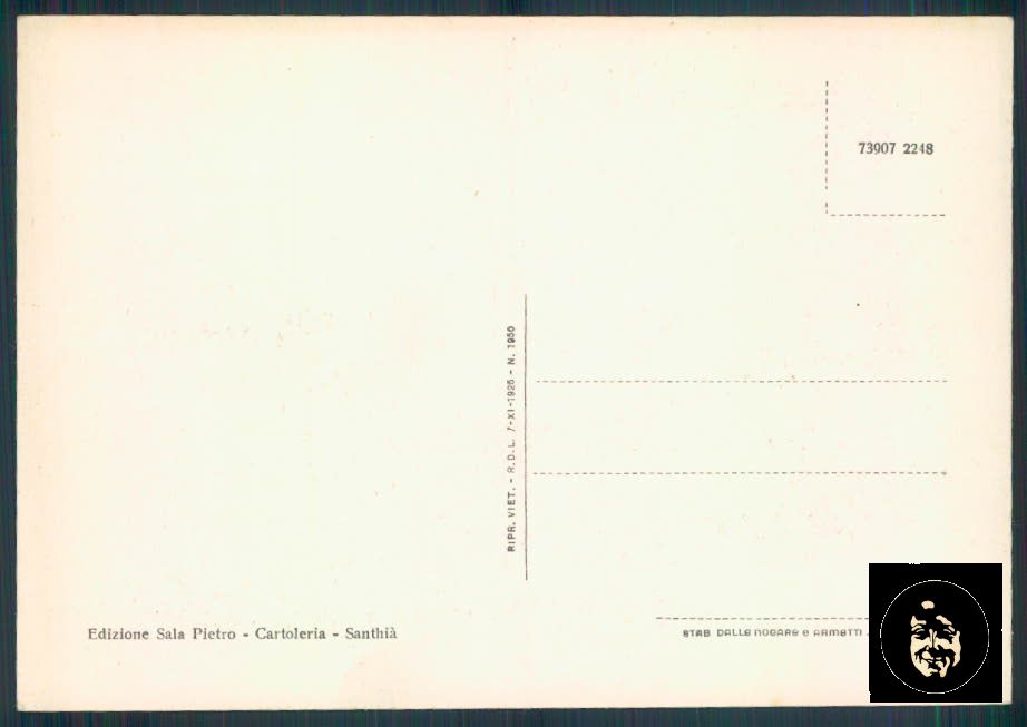 Vercelli Santhià Corso Nuova Italia FG cartolina ZF0730 – retro