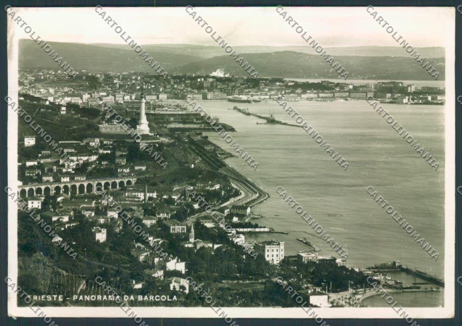 Trieste città foto FG cartolina ZF0748 – fronte