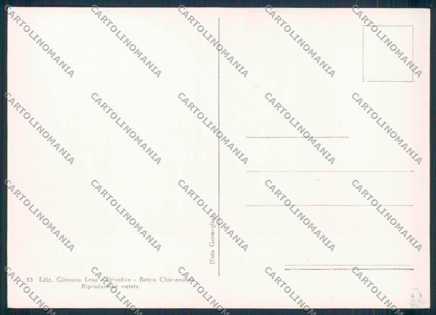 Verona Bosco Chiesanuova FG cartolina ZF0810 – retro