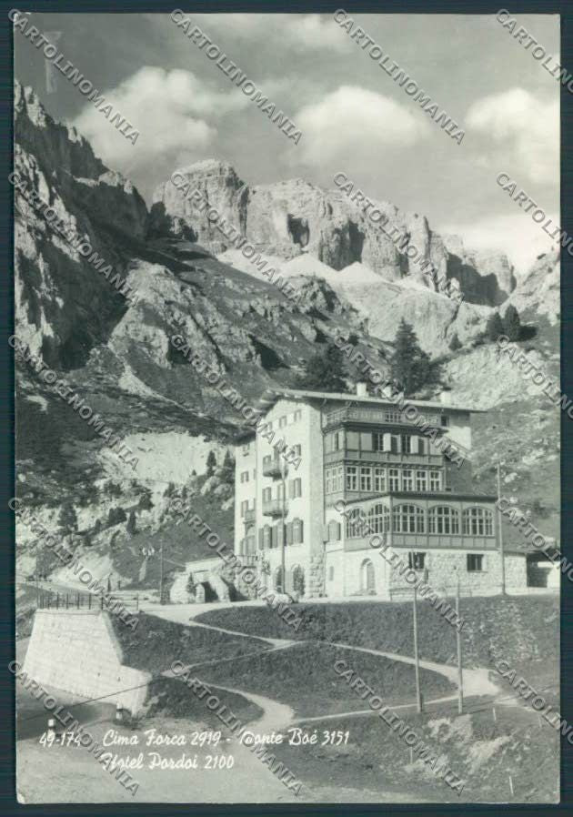 Trento Pordoi foto FG cartolina ZF0822 – fronte