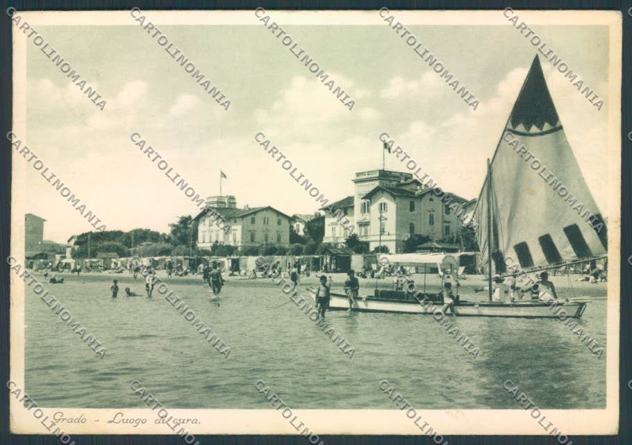Gorizia Grado FG cartolina ZF0874 – fronte