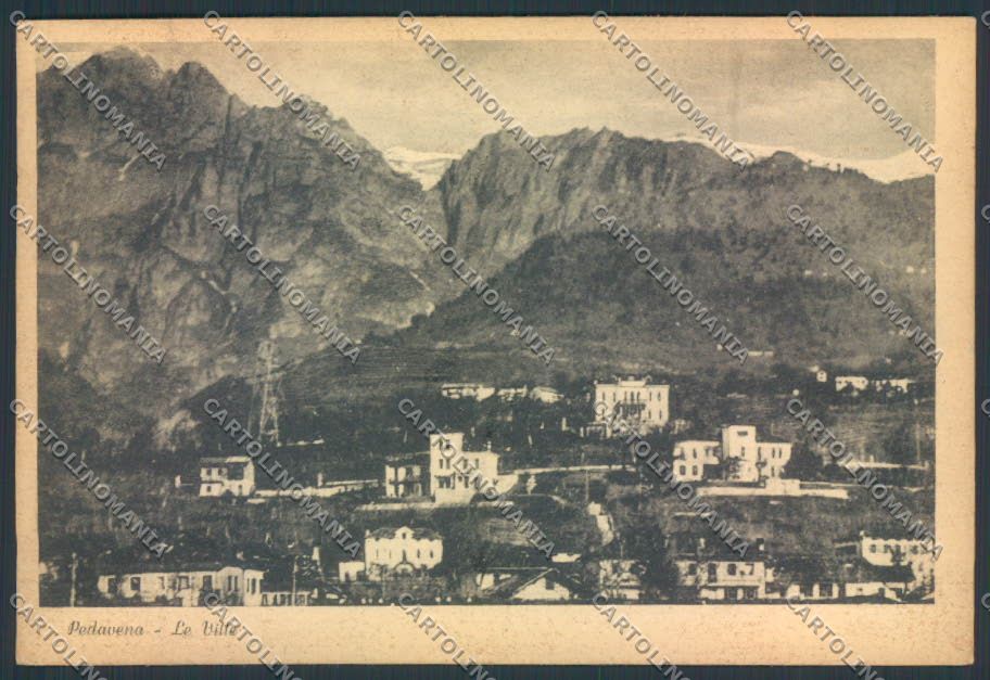 Belluno Pedavena FG cartolina ZF0905 – fronte