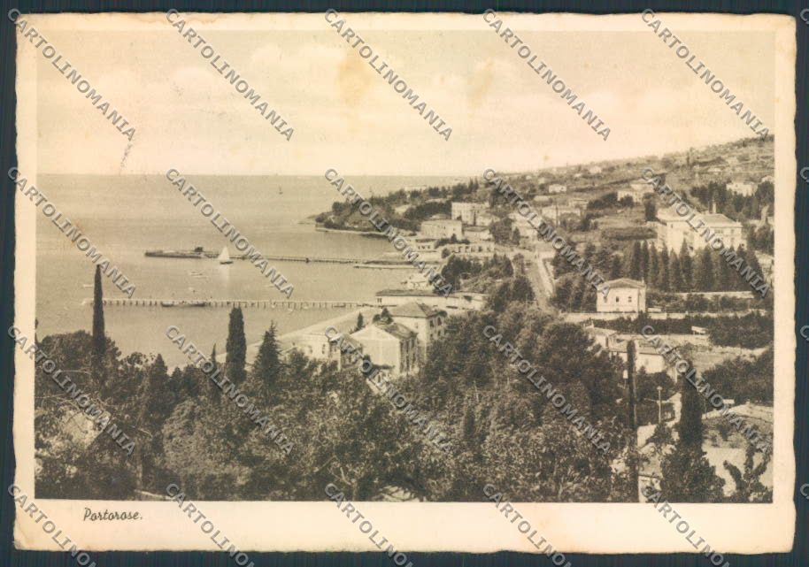 Slovenia Portorose FG cartolina ZF0916 – fronte