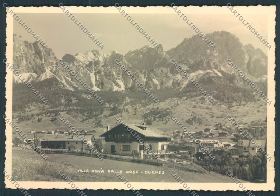Belluno Crignes foto FG cartolina ZF0948 – fronte