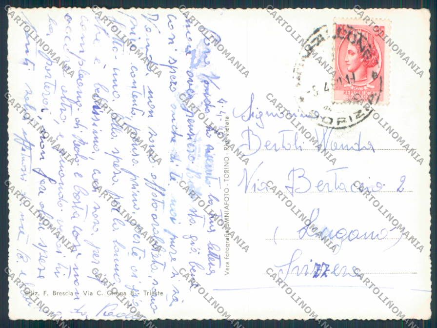 Gorizia Monfalcone Corriera foto FG cartolina ZF0994 – retro
