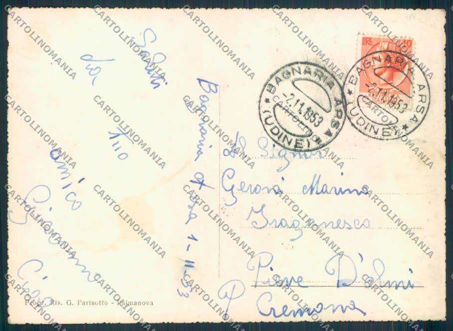Udine Palmanova foto FG cartolina ZF1006 – retro