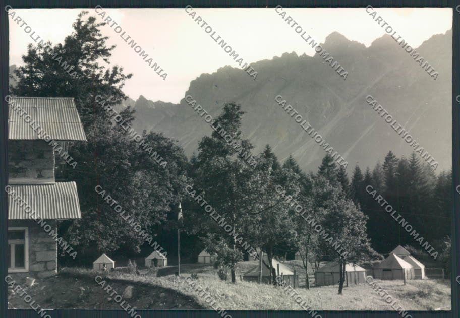 Udine Forni di Sopra campeggio foto FG cartolina ZF1015 – fronte