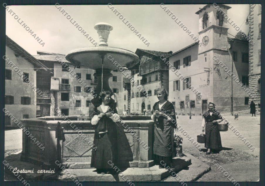 Udine Carnia Costumi foto FG cartolina ZF1020 – fronte