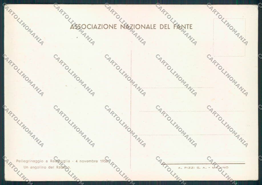 Gorizia Redipuglia Sacrario FG cartolina ZF1026 – retro