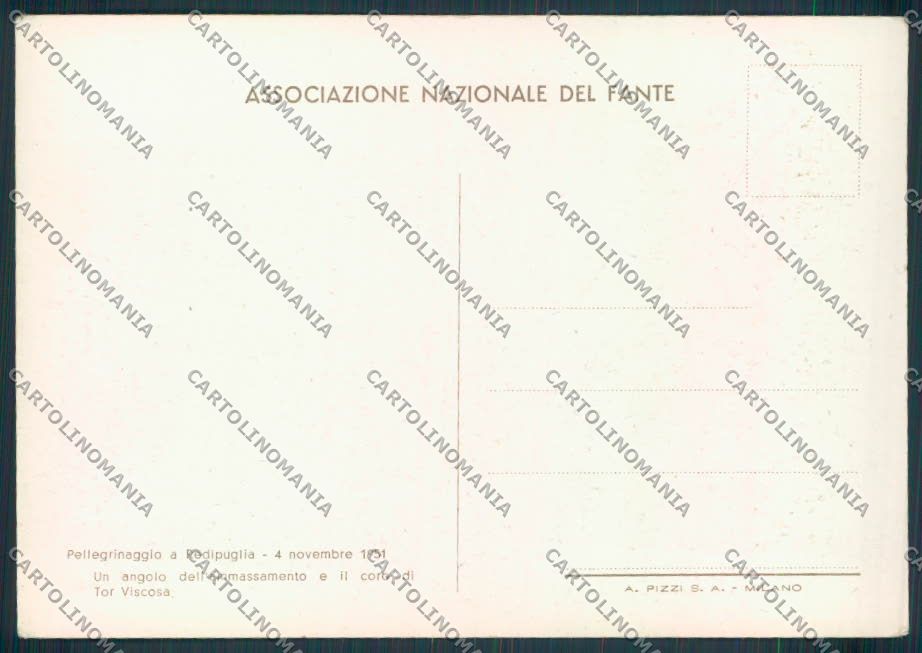 Gorizia Redipuglia Sacrario FG cartolina ZF1027 – retro