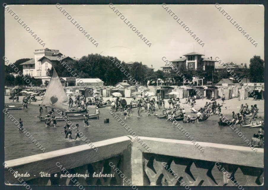 Gorizia Grado foto FG cartolina ZF1034 – fronte