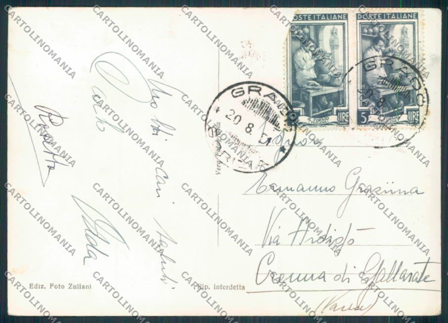 Gorizia Grado foto FG cartolina ZF1034 – retro