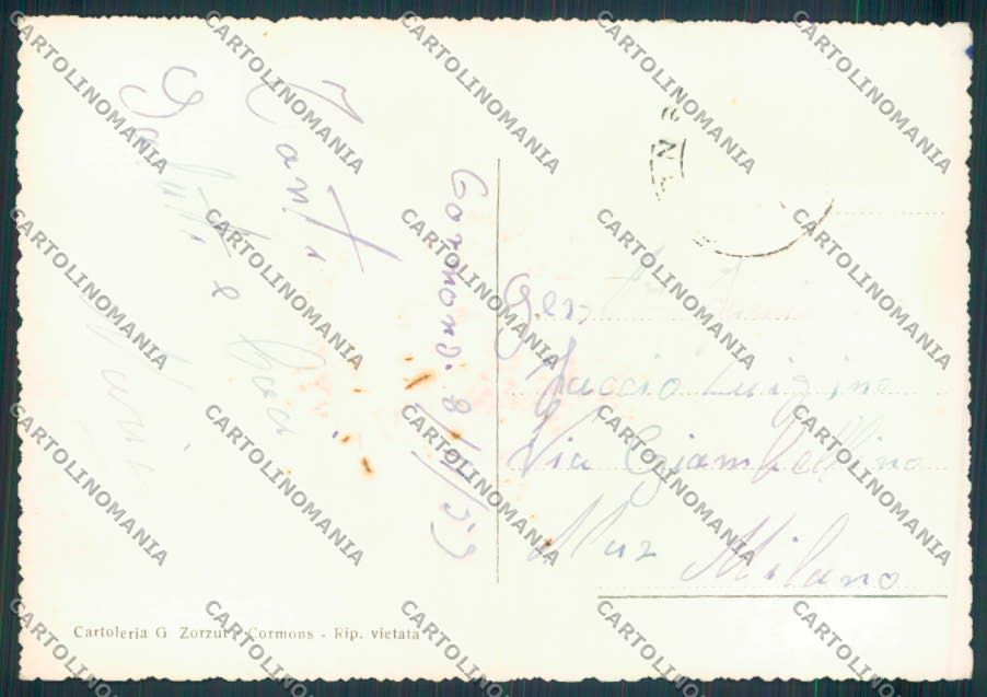 Gorizia Cormons foto FG cartolina ZF1036 – retro