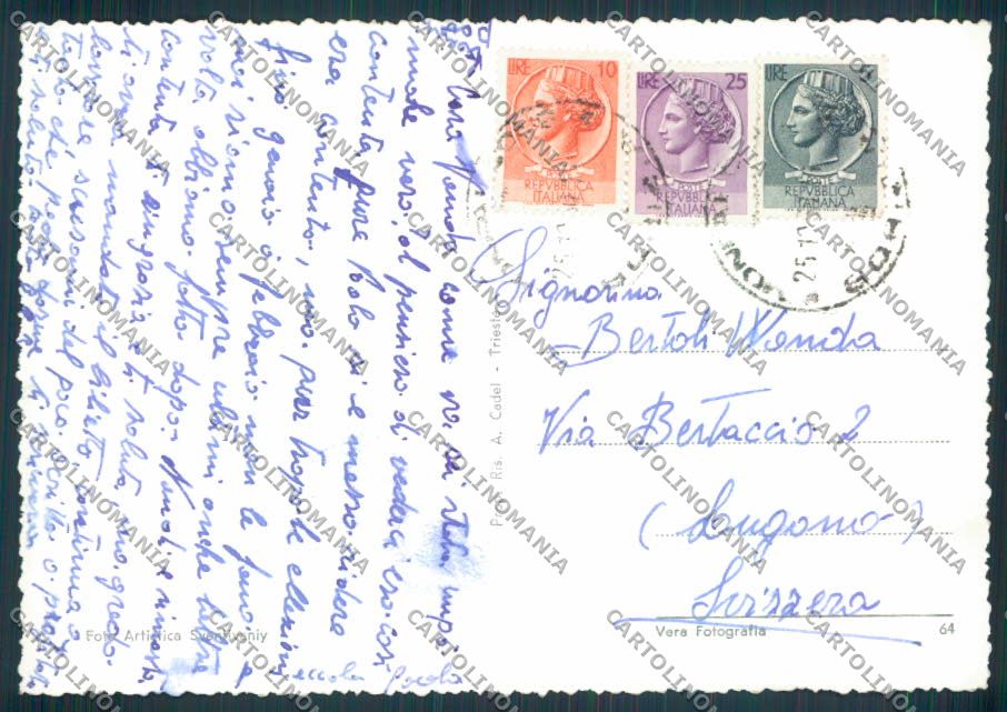 Gorizia Monfalcone foto FG cartolina ZF1047 – retro