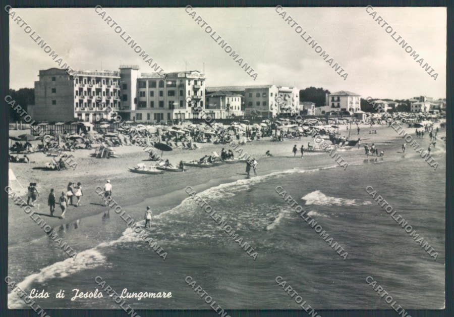 Venezia Jesolo Lido foto FG cartolina ZF1071 – fronte