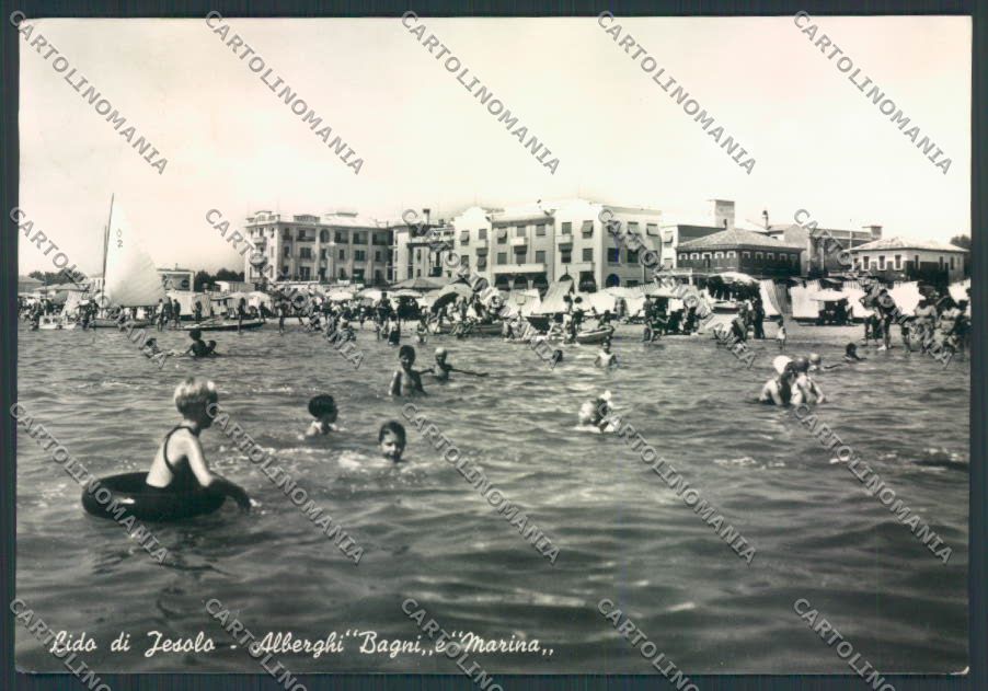 Venezia Jesolo Lido foto FG cartolina ZF1076 – fronte