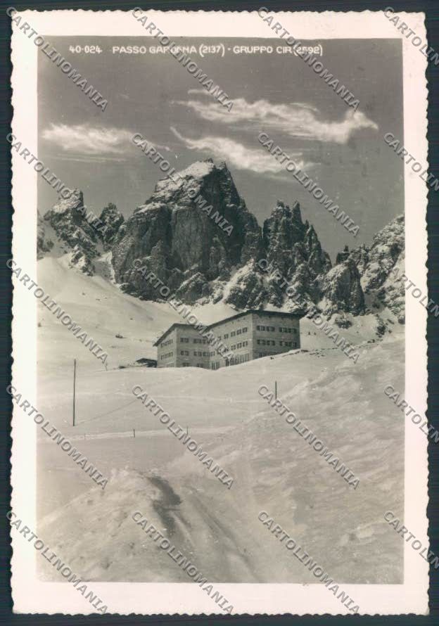 Bolzano Rifugio Cir Sella foto FG cartolina ZF1104 – fronte