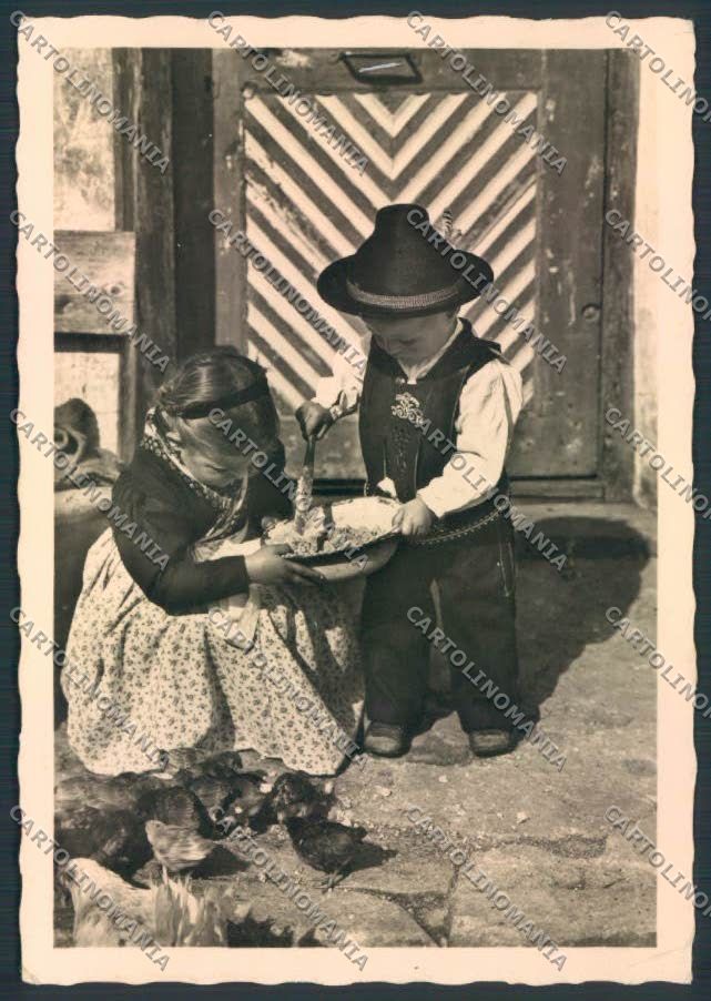 Bolzano Sarentino Costumi foto FG cartolina ZF1129 – fronte
