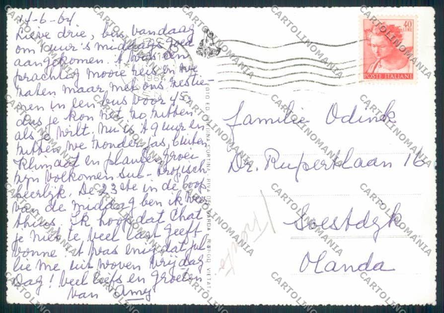 Trento Arco foto FG cartolina ZF1163 – retro
