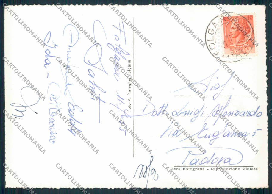 Trento Folgaria foto FG cartolina ZF1175 – retro