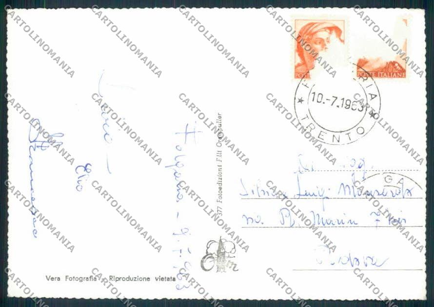 Trento Folgaria foto FG cartolina ZF1177 – retro