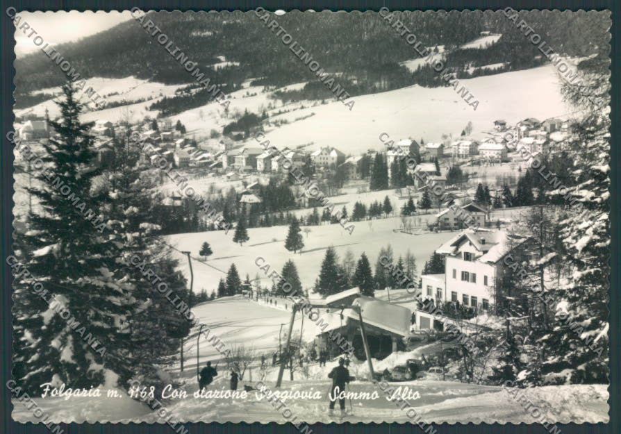 Trento Folgaria Seggiovia foto FG cartolina ZF1180 – fronte