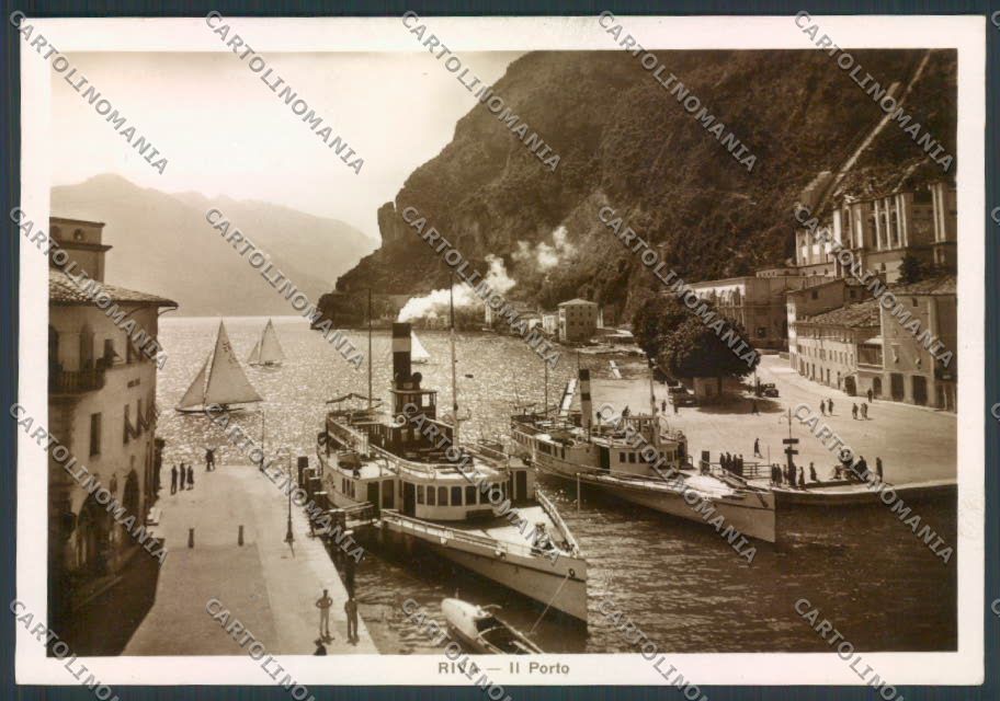 Trento Riva battello foto FG cartolina ZF1211 – fronte