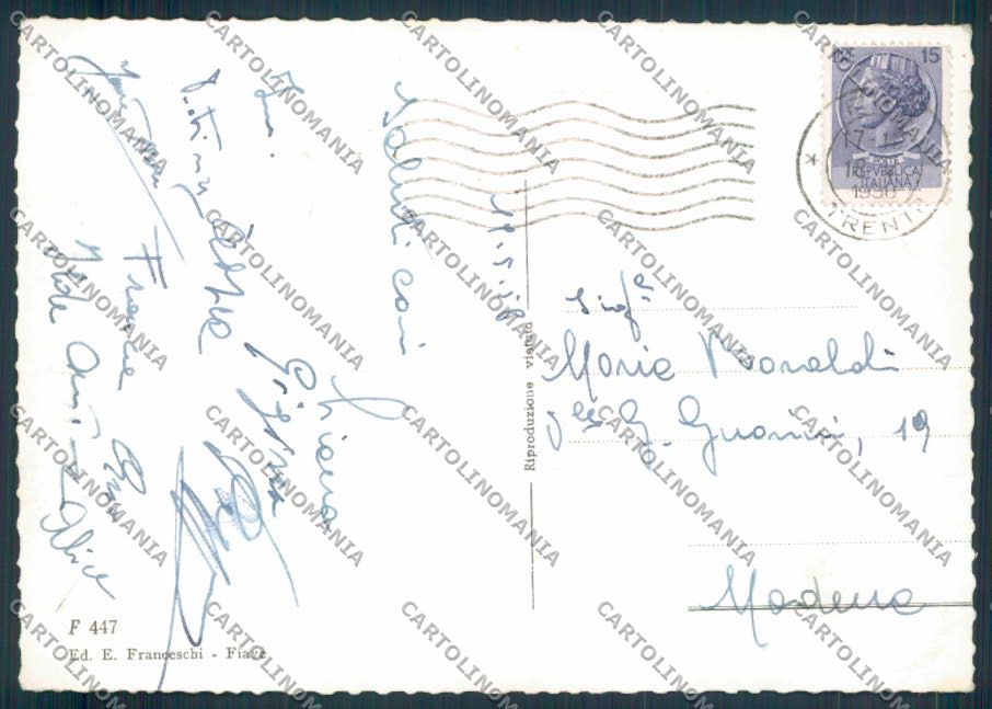 Trento Riva Saluti da foto FG cartolina ZF1213 – retro