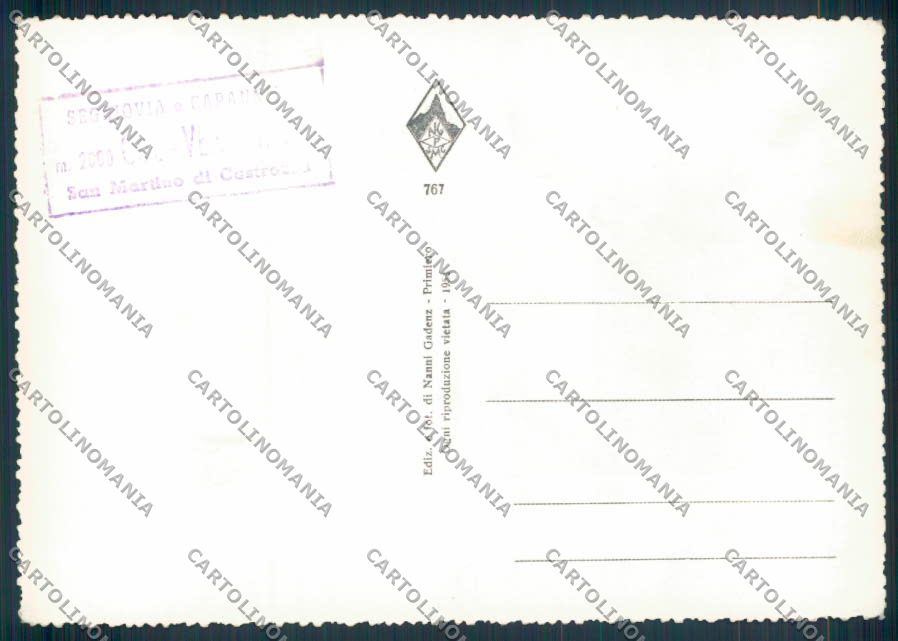 Trento San Martino Castrozza foto FG cartolina ZF1218 – retro