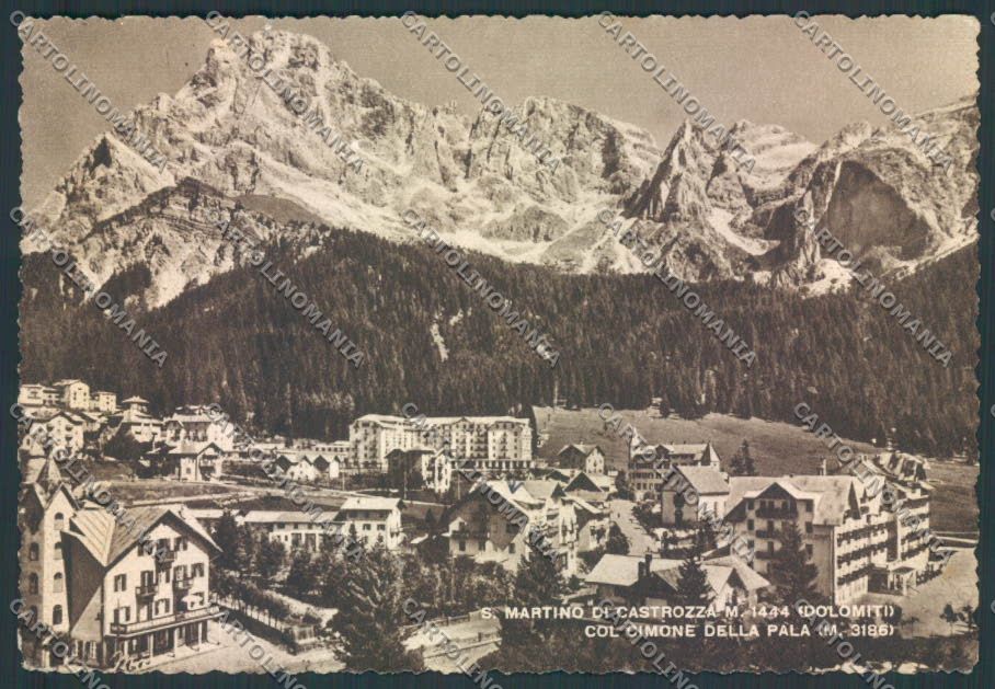 Trento San Martino Castrozza FG cartolina ZF1219 – fronte