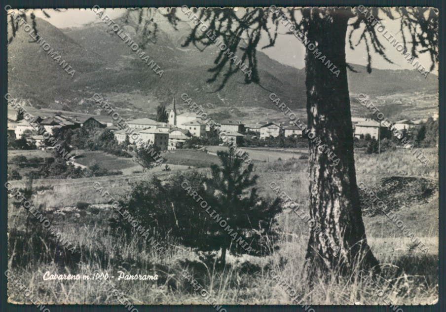 Trento Cavareno foto FG cartolina ZF1242 – fronte