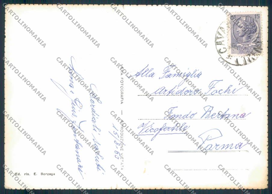 Trento Cavareno foto FG cartolina ZF1242 – retro