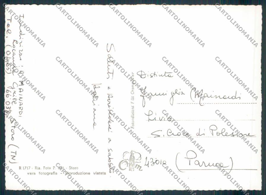 Trento Storo foto FG cartolina ZF1271 – retro
