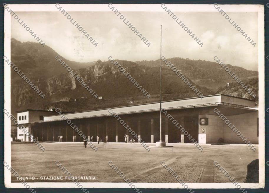 Trento città Stazione foto FG cartolina ZF1278 – fronte