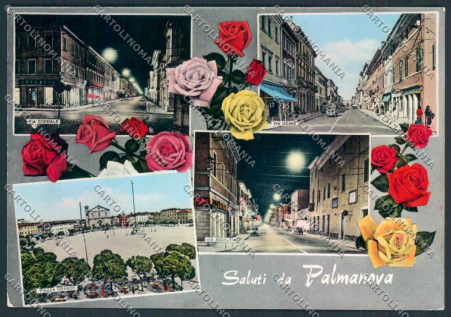 Udine Palmanova Saluti da foto FG cartolina ZF1289 – fronte