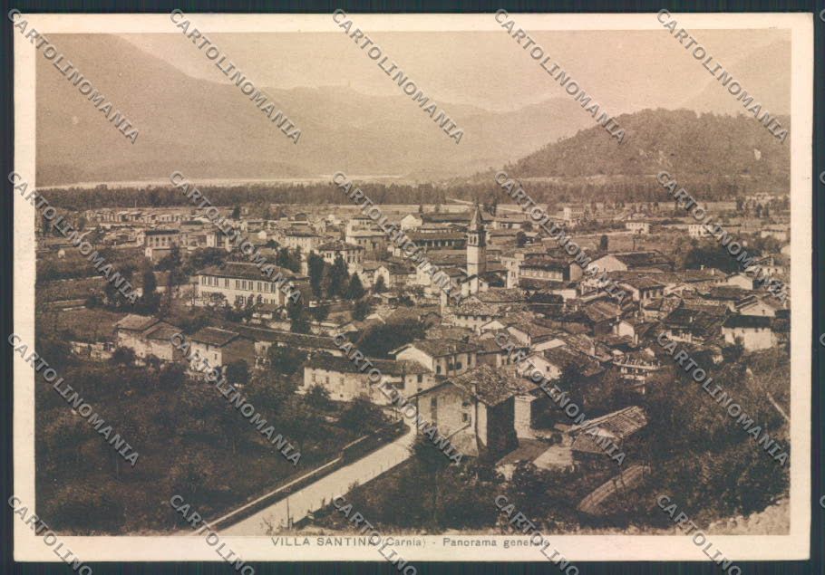 Udine Villa Santina FG cartolina ZF1312 – fronte