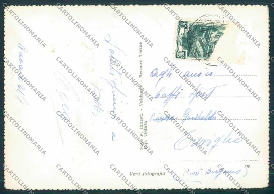 Vicenza Recoaro foto FG cartolina ZF1349 – retro