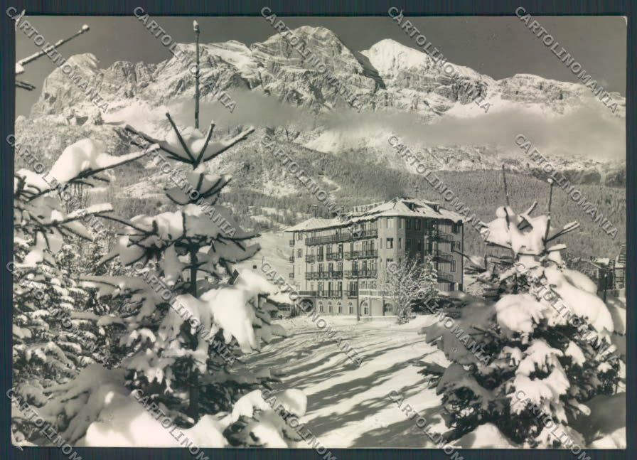 Belluno Cortina D'Ampezzo foto FG cartolina ZF1364 – fronte