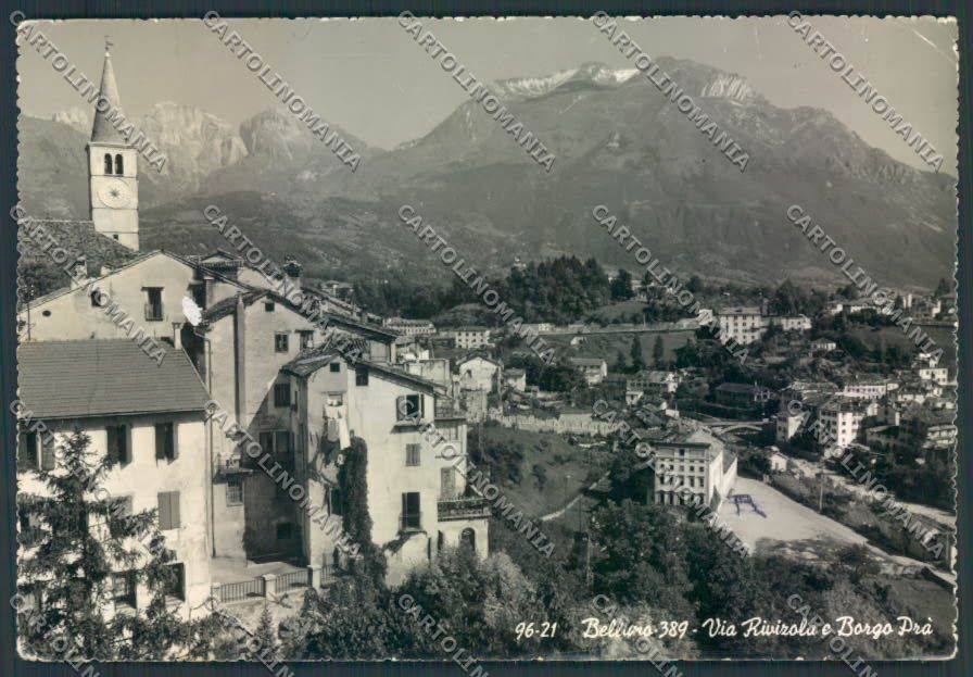 Belluno città SOLCHI foto FG cartolina ZF1378 – fronte