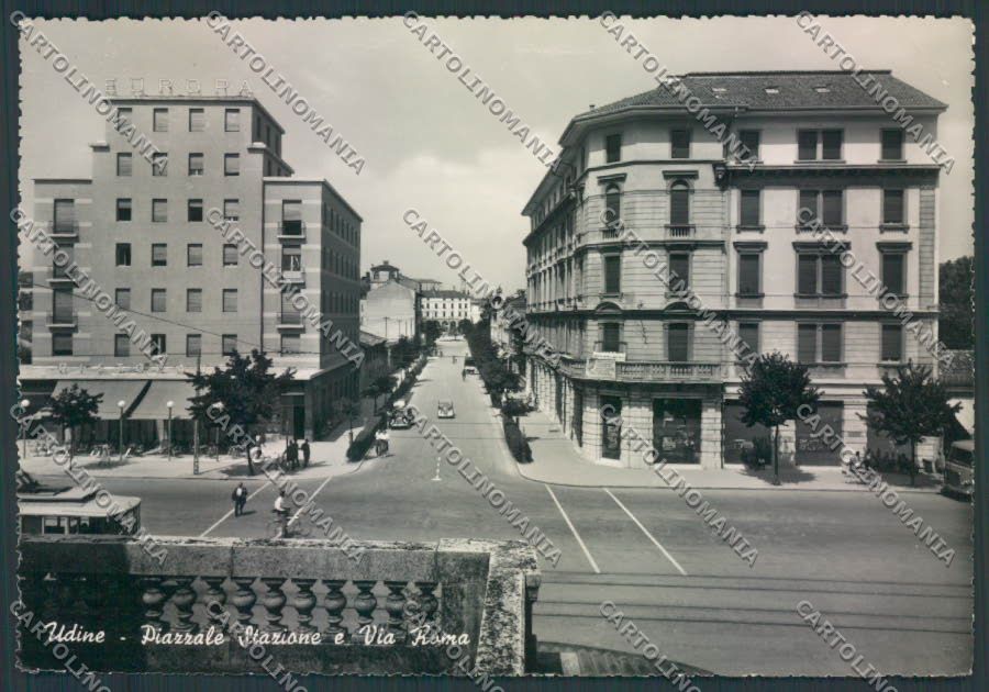 Udine città PIEGHINA foto FG cartolina ZF1379 – fronte