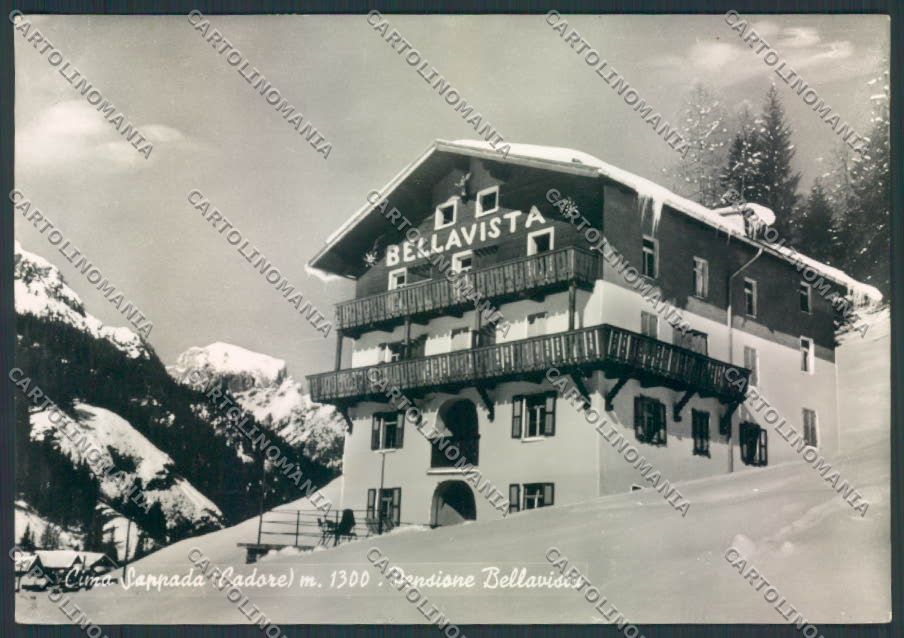 Belluno Sappada Cadore foto FG cartolina ZF1399 – fronte