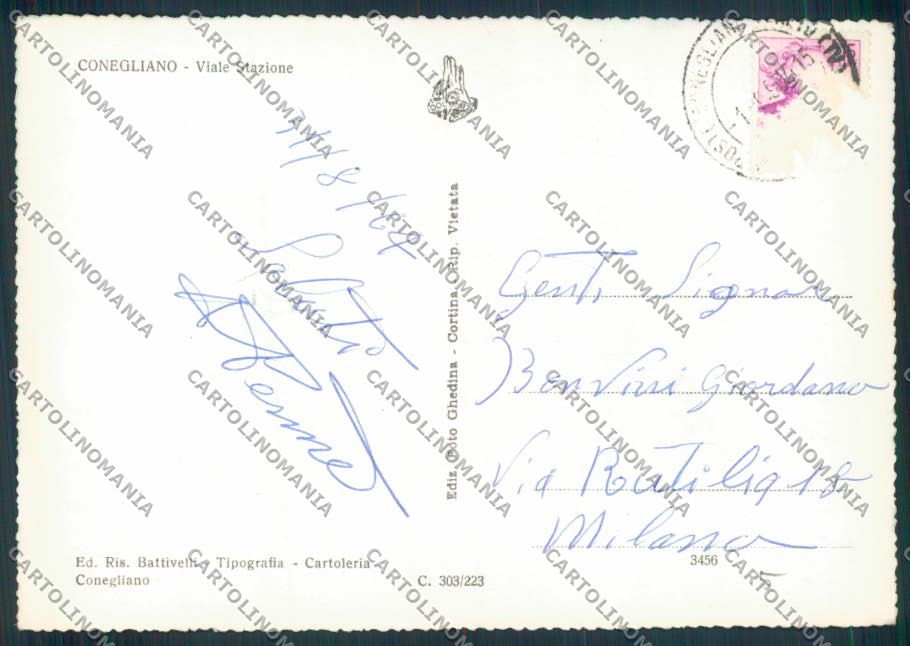 Treviso Conegliano foto FG cartolina ZF1406 – retro