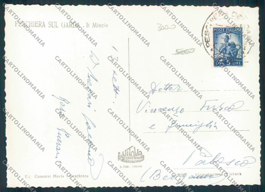 Verona Peschiera Garda foto FG cartolina ZF1417 – retro